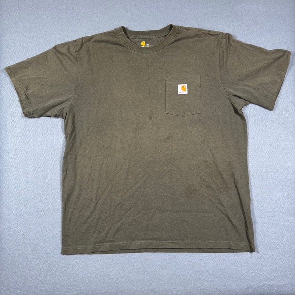 Carhartt Other - Carhartt K87 Pocket T-Shirt Mens XL Green Original Fit Short Sleeve Work Tee